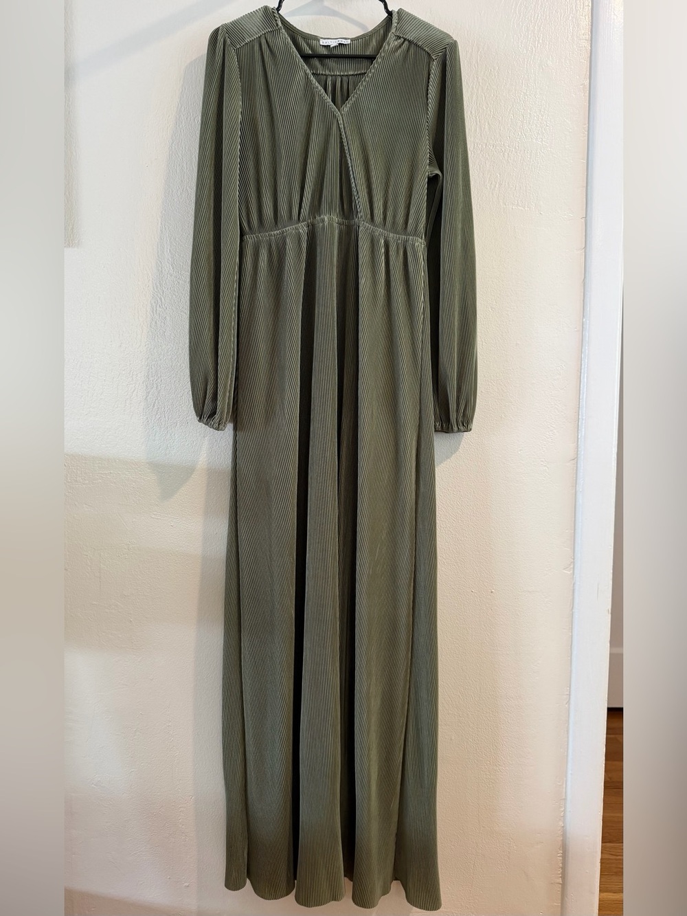 Baltic Born Olive Green Maxi Dress